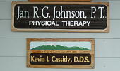 Raised Letter Signs - 585 Physical Therapy