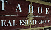 Raised Letter Signs - Tahoe Real Estate Group