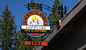 Wood Signs - Tahoe Pool Service