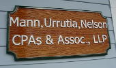 Sandblasted Signs - Mann, Urrutia, Nelson