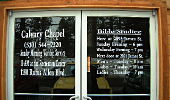 Window Graphics - Calvary Chapel