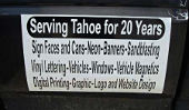 Car Magnets - Service Tahoe