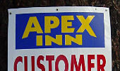 Parking Signs - Apex Inn