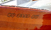 Boat Graphics - NV 8359 Boat Lettering
