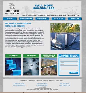 Web Sites - Krieger Mechanical