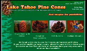 Web Sites - Lake Tahoe Pine Cones