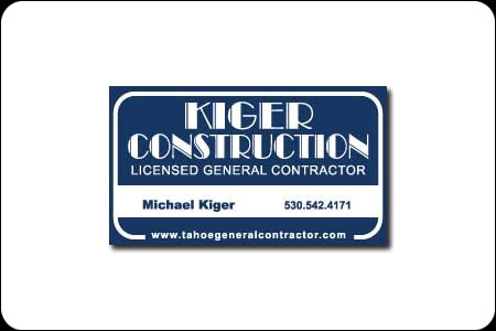 Business Cards - kiger construction