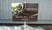 Yard Signs - Valerie Delaney