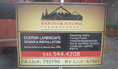 Yard Signs - Earth & stone yard sign