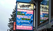 Backlit Signs - village sign