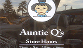 Window Graphics - Auntie Q window graphic