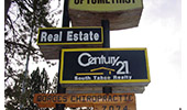 Real Estate Signs - Century 21 sign