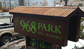 Backlit Signs - 968 park backlit sign