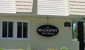 Building Signs - mccarthy building sign
