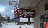 Building Signs - barber sign south lake tahoe