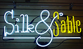 Neon Signs - silk & sable neon sign