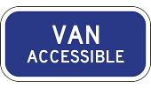 ADA Signs - Van Accessible ADA Sign