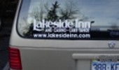 Lakeside Car vinyl back
