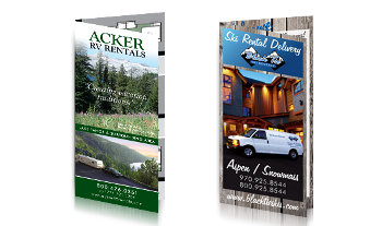 Brochures from Our Graphics Designers in South Lake Tahoe