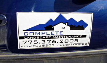 Car Magnet designed in South Lake Tahoe