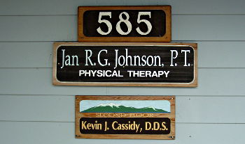 Sandblasted Signs in South Lake Tahoe