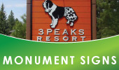 Heidi's Monument Sign